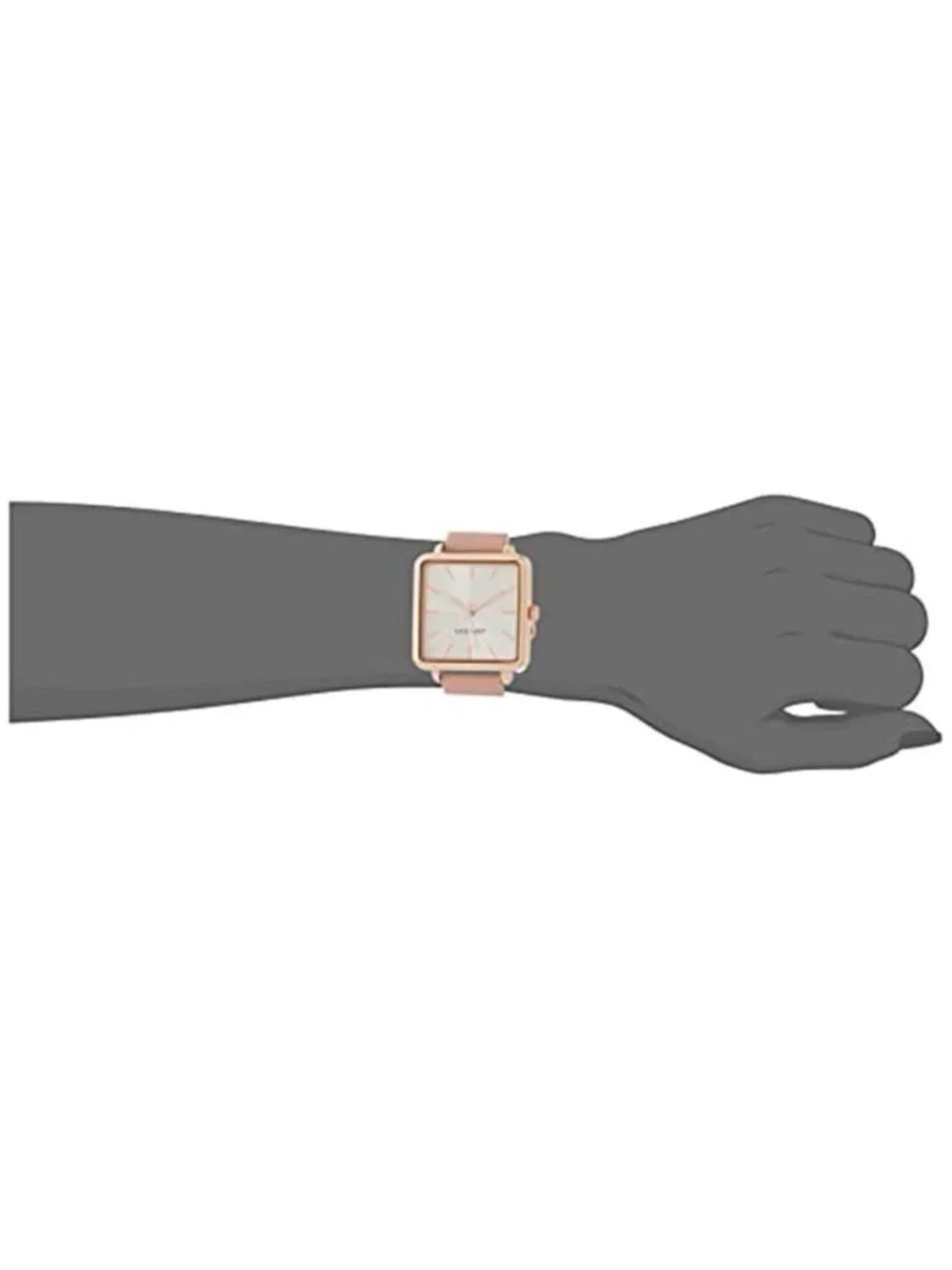 Nine West Women's Strap Watch Pink Rose Gold